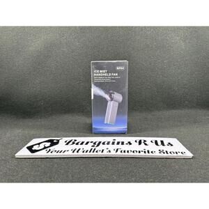 GF04 Handheld Fan, Rechargeable Mist, Dual Duct, Large Tank